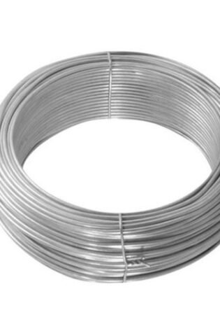 Alambre Galvanizado Calibre 18 para usar en la instalación de plafones